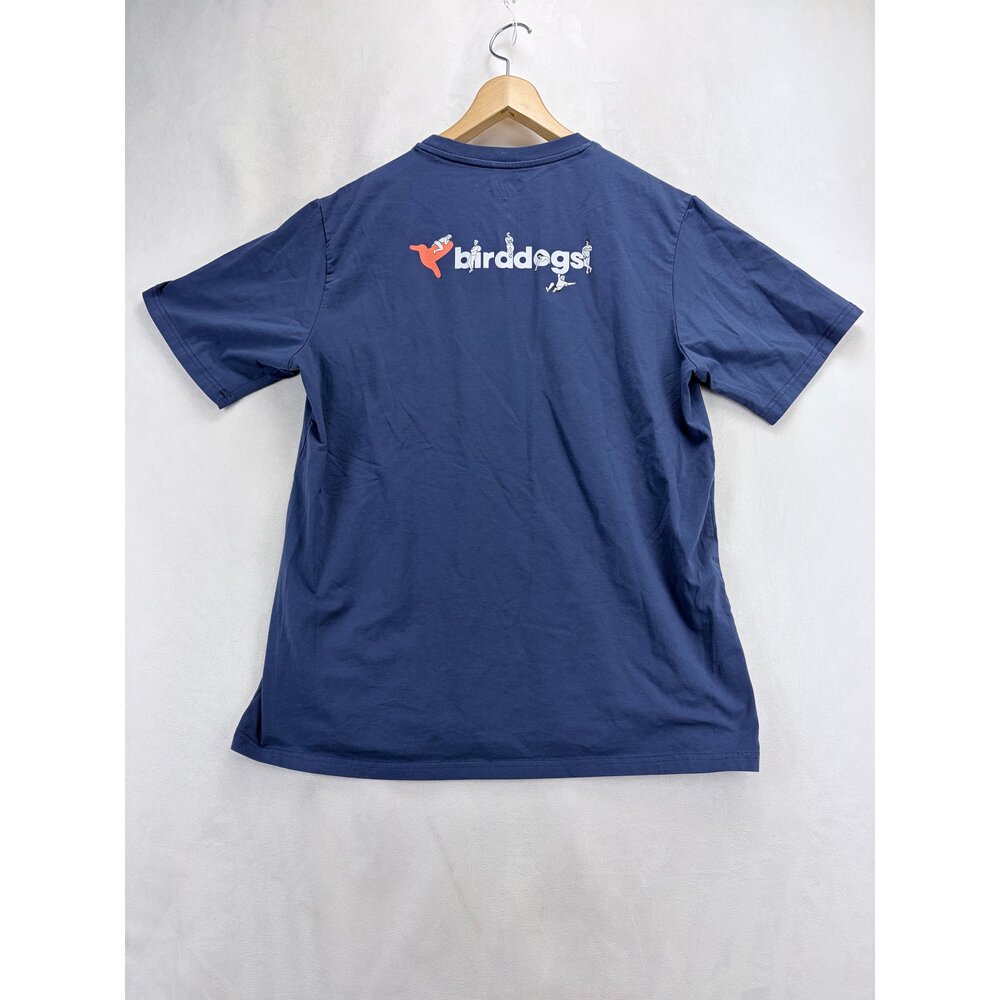 Birddogs Women's Navy Logo Tee - Cotton Blend L - Picture 3 of 9